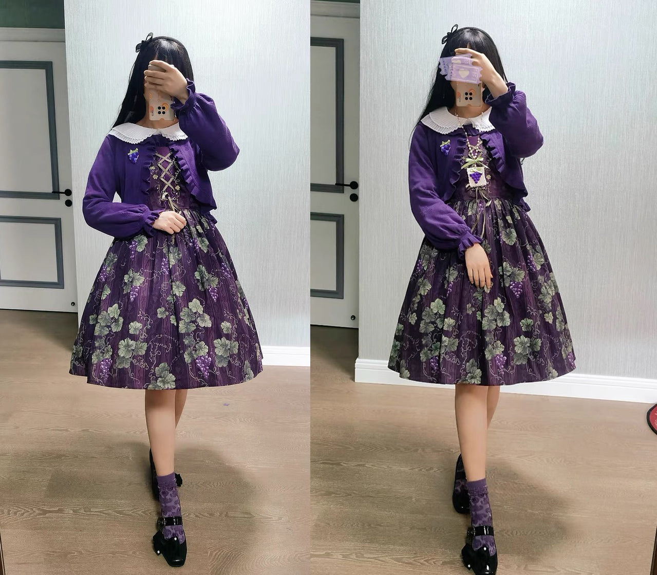 Sweet Lolita Long-Sleeved Cotton Cardigan - image 24