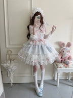 Fleeting Isle - Sweet Lolita Ballet Style JSK Dress - image 45