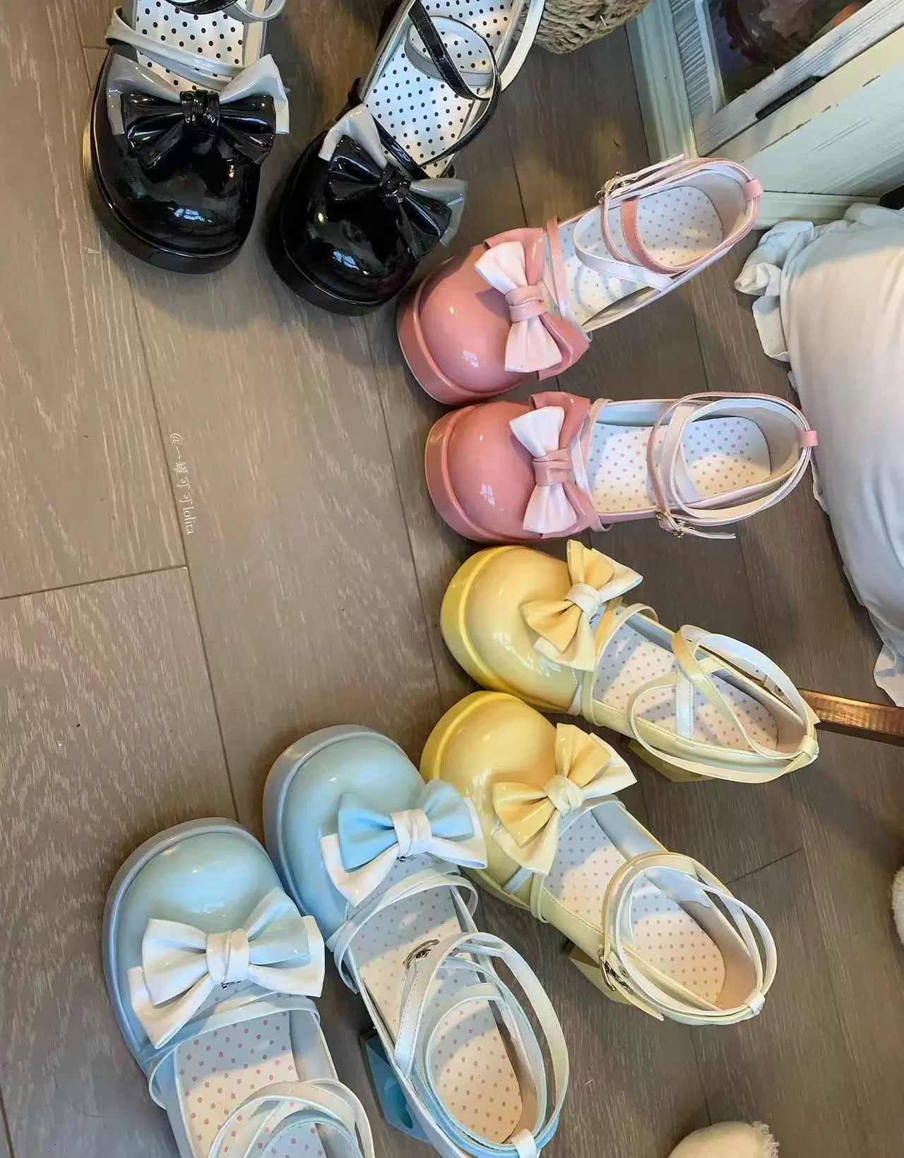Heart Function - Sweet Lolita Shoes Gradient Color High Heels - image 1