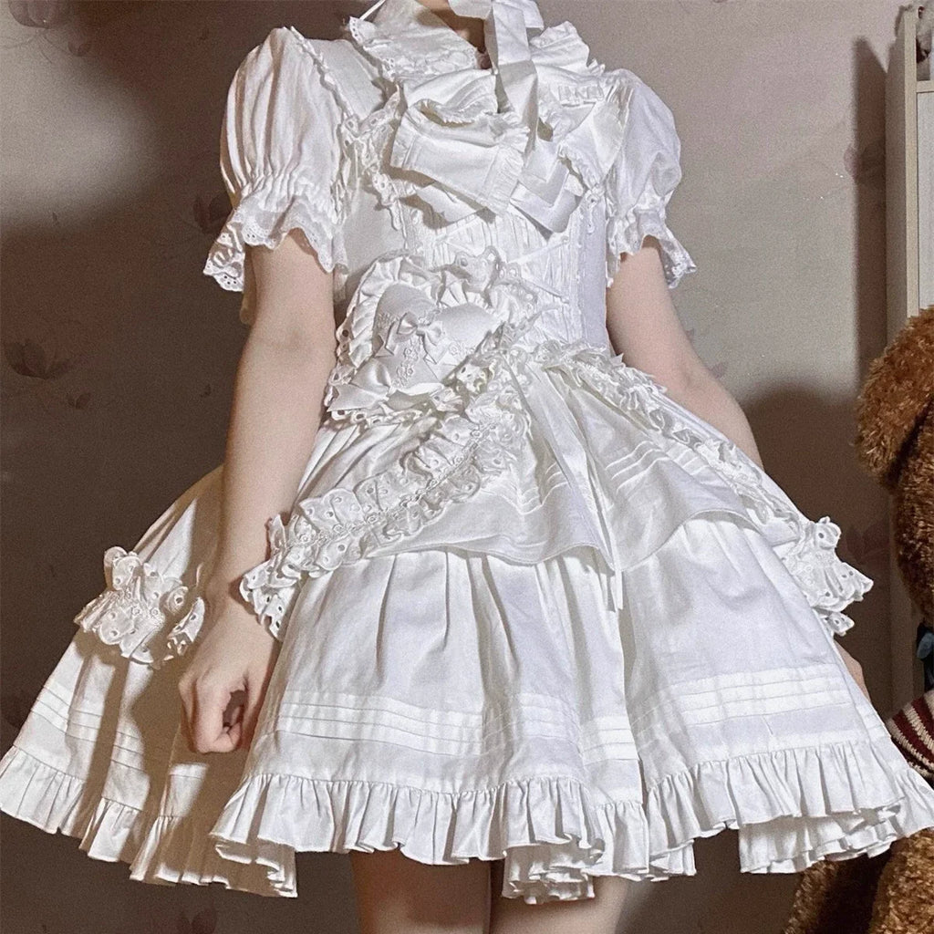 Halloween Gothic Lolita Short JSK Dress - image 15