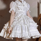 Halloween Gothic Lolita Short JSK Dress - image 15