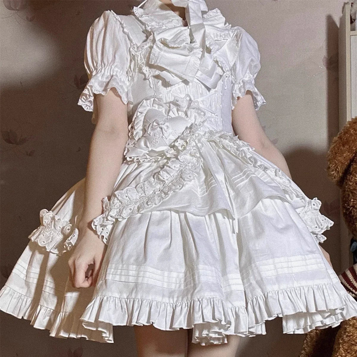 Halloween Gothic Lolita Short JSK Dress - image 15