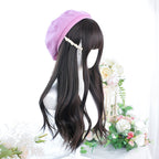 Lolita Long Curly Natural Cold Brown Wig - image 6