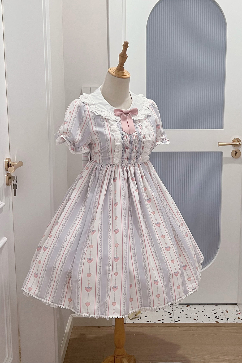 Barbie Bear - Sweet Lolita Bear Print JSK and OP and Accessories - image 13