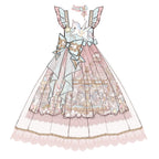Designer Gift - CloudPlay - Sweet Lolita JSK Dress, Carousel Print - image 17