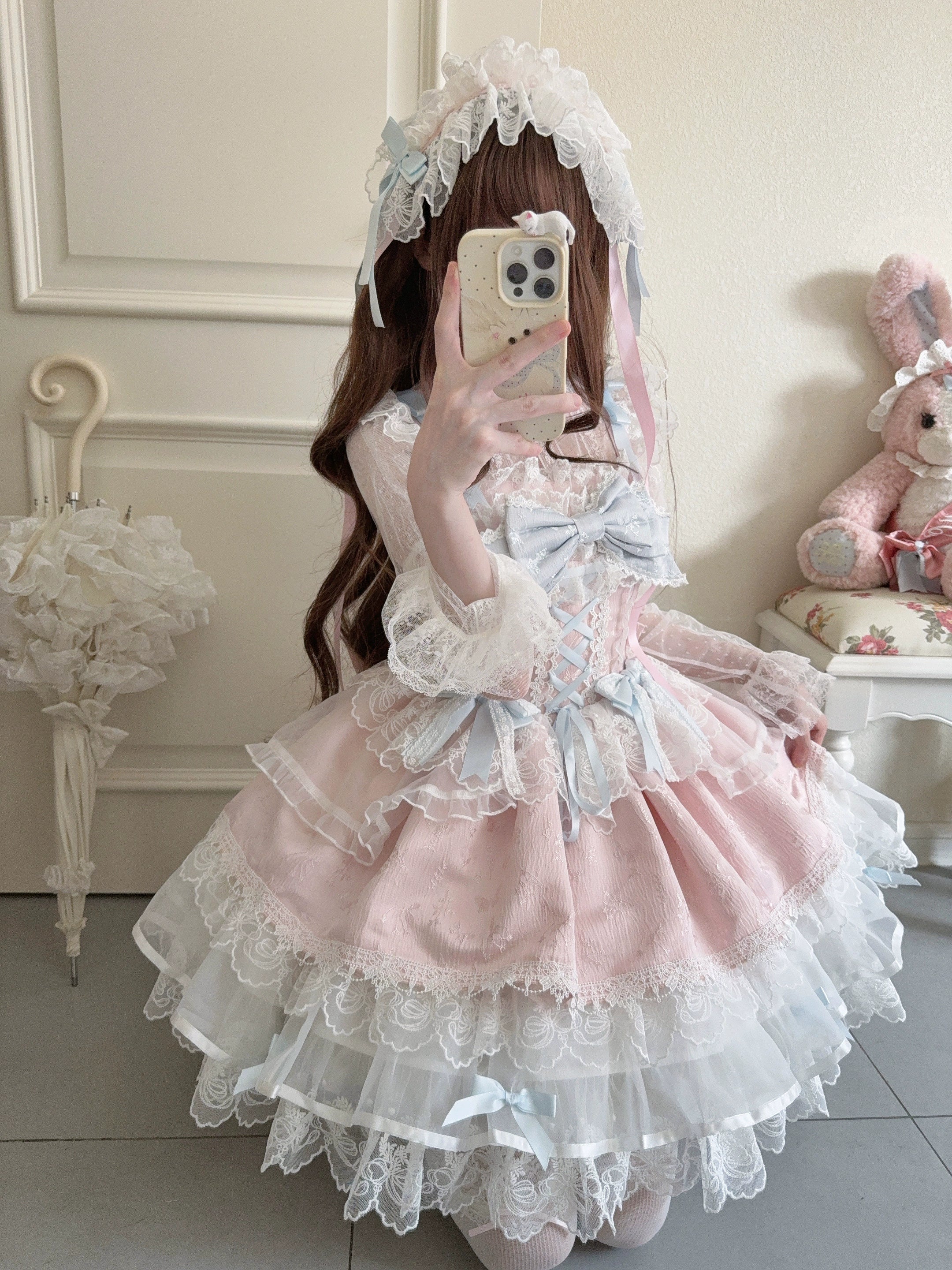 Fleeting Isle - Sweet Lolita Ballet Style JSK Dress - image 35