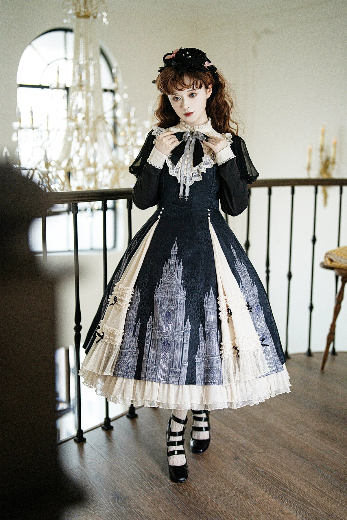Church Bell - Elegant Lolita OP Dress Long Sleeve Spring Autumn - image 3