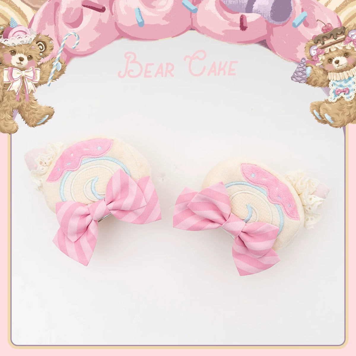 Bear Cake Sweet Lolita OP, JSK and Accessories - image 22