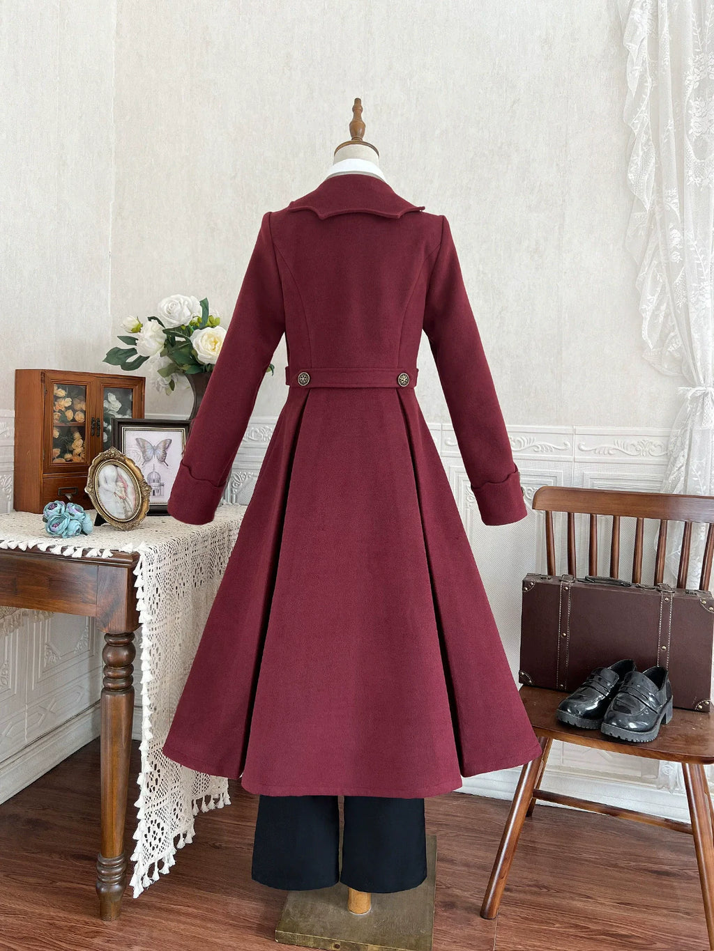 The Legend of Dracula - Gothic Ouji Lolita Winter Coat Set - image 12