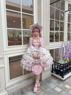 Candlelight Sonata - Sweet Lolita Long-Sleeve OP Dress - image 17