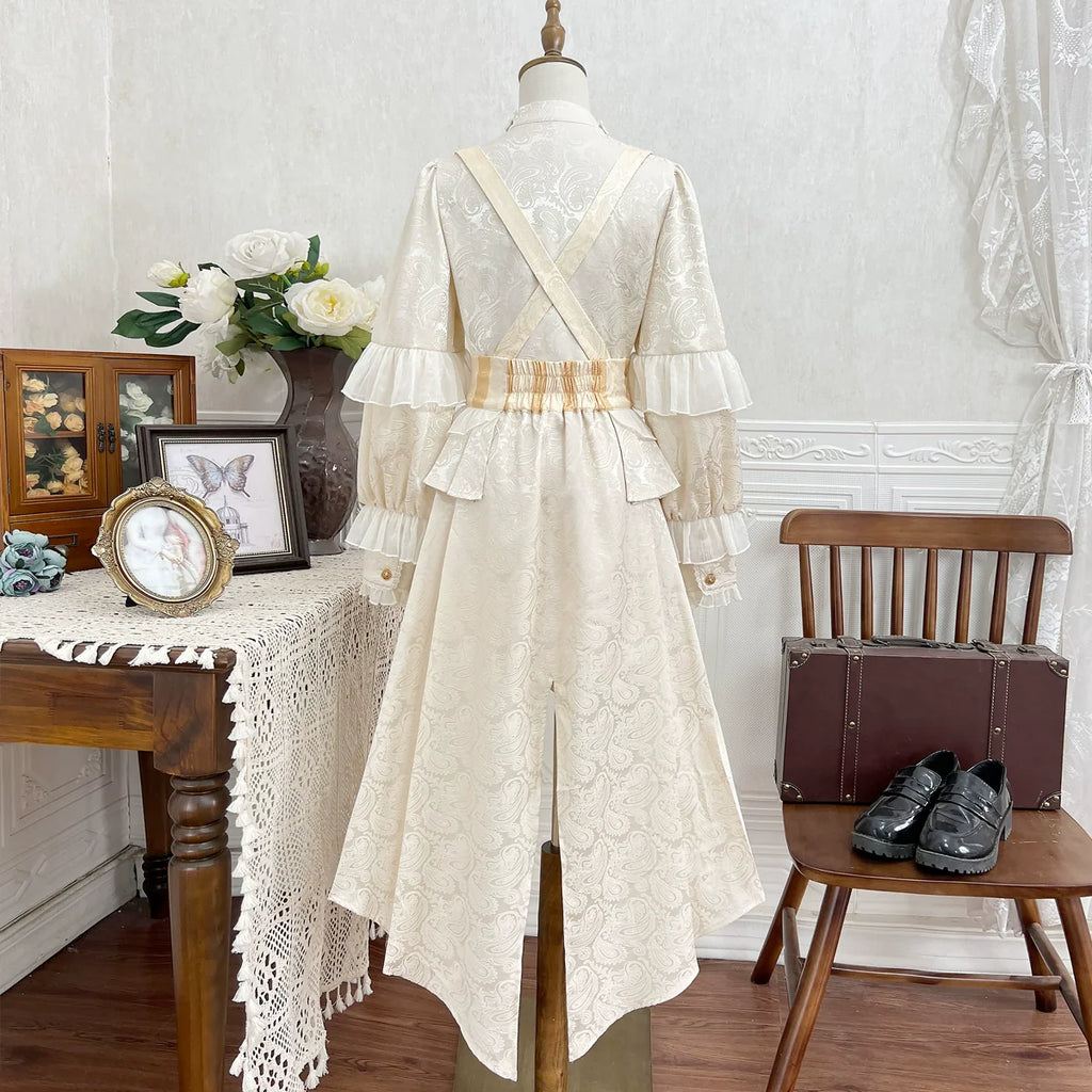 Ouji Lolita Suspender Shorts and Shirt Set - image 14