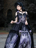 Withered Bone Specter Gothic Lolita Skirt Set - image 11