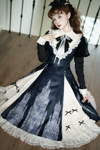 Church Bell - Elegant Lolita OP Dress Long Sleeve Spring Autumn - image 10