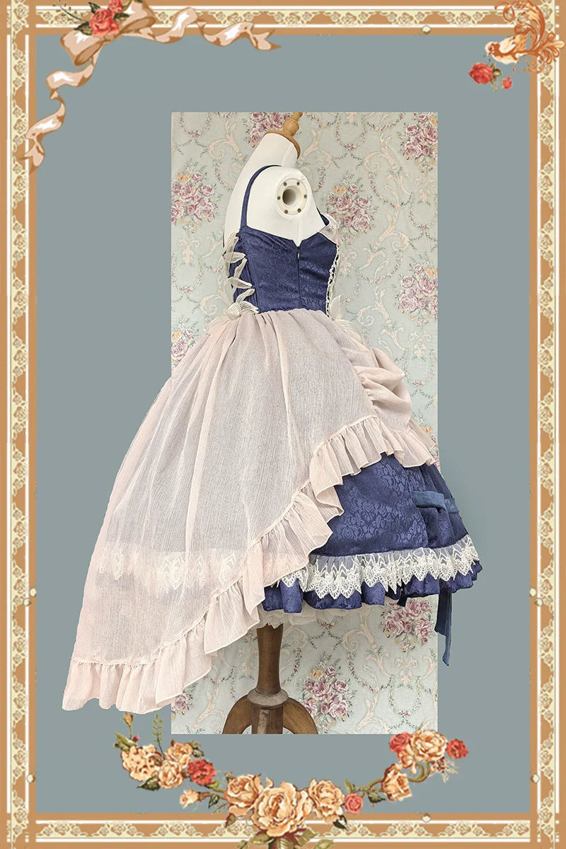 Lilith's Cage - Gothic Lolita JSK Dress & Blouse - image 12