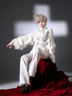 Night & Day Sonata Ouji Lolita Shirt and Pants Set - image 33