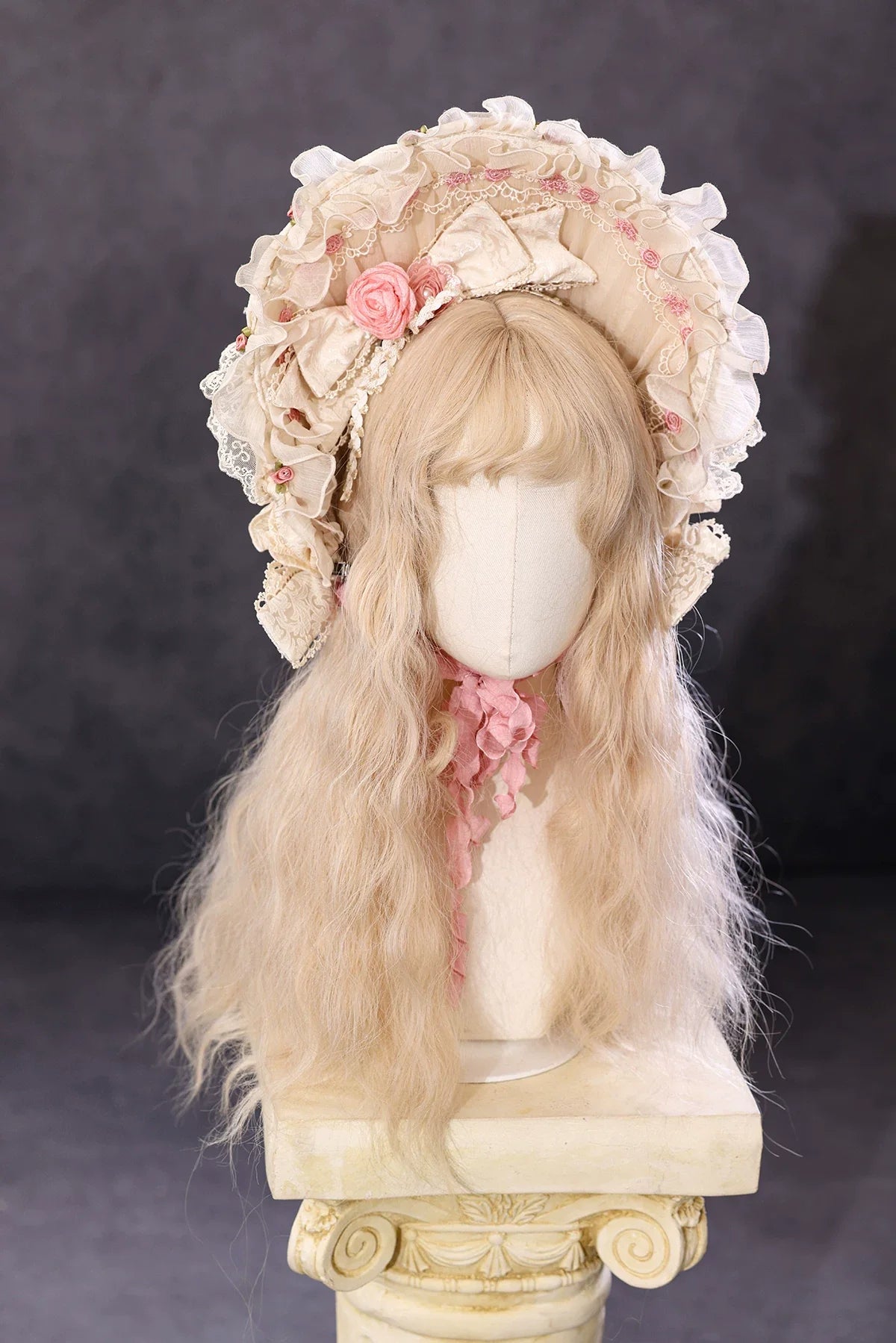 Antique Cake - Vintage Lolita Accessories, Flower Accent - image 13