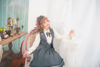 Rose Doll - Elegant Lolita Striped Fishbone Skirt - image 67