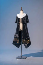 Black and White Sonata - Ouji Lolita Vest Suit and Vintage Lolita OP Dress - image 31