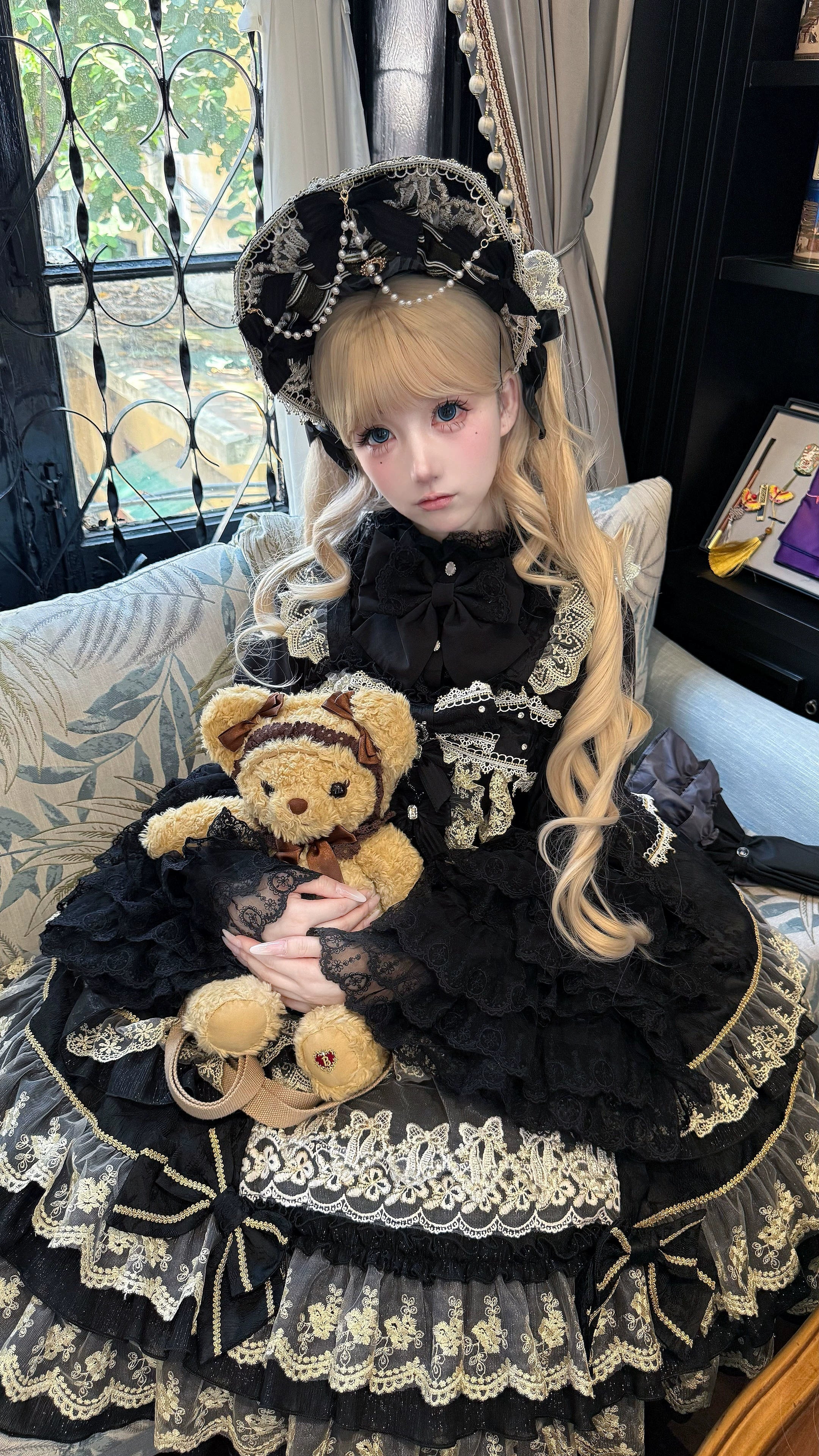 Gem Crown - Sweet Lolita Tiered JSK Dress Suit and BNT - image 40
