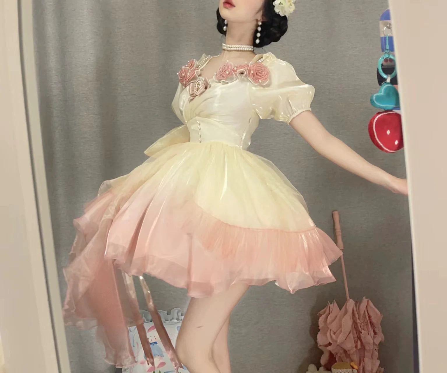 Miss Dael Fairy Lolita OP Dress - image 4