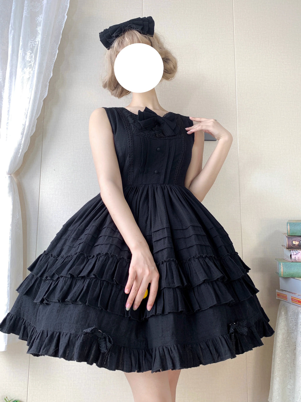 Elegant Lolita JSK Dress Solid Color JSK - image 14