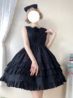 Elegant Lolita JSK Dress Solid Color JSK - image 14
