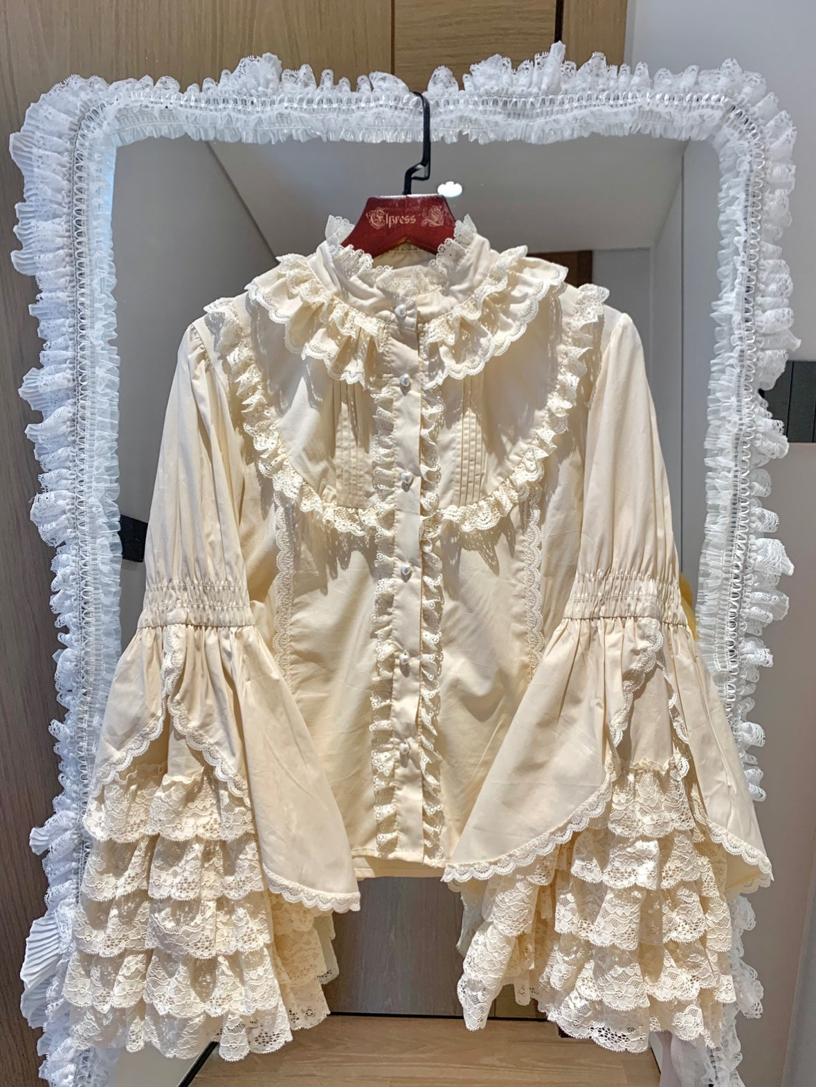 Liliya's Secrets Cotton Lolita Princess Sleeve Blouse - image 3