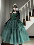 Milky Way - Brilliant Princess Lolita Prom Dress Multicolors Long Dress - image 1