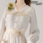 Elegant Lolita Shirt and Midi Skirt Options - image 2