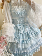 Flower Ode - Doll-like Sweet Lolita Jumper Dress - image 18
