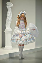 Candelabra Ode - Doll-like Sweet Lolita JSK Dress, Side Zipper - image 12