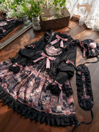 Missing Lamb Case - Gothic Lolita Dress Set with Sheep Prints - image 60