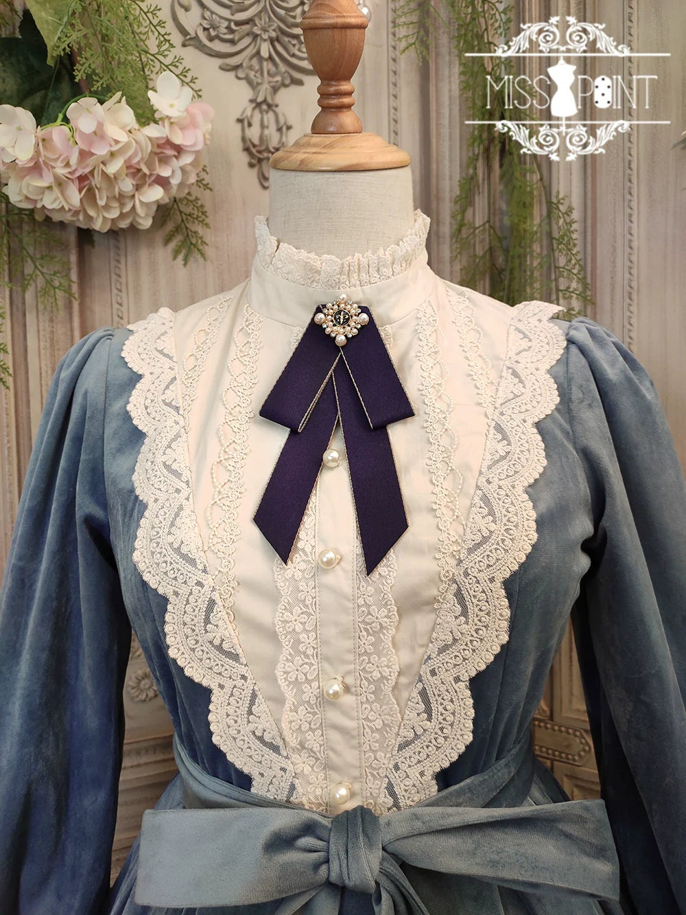 Vintage Elegant Velvet OP Dress - image 87