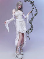 God's Redemption - White Gothic Halloween JSK Dress - image 1