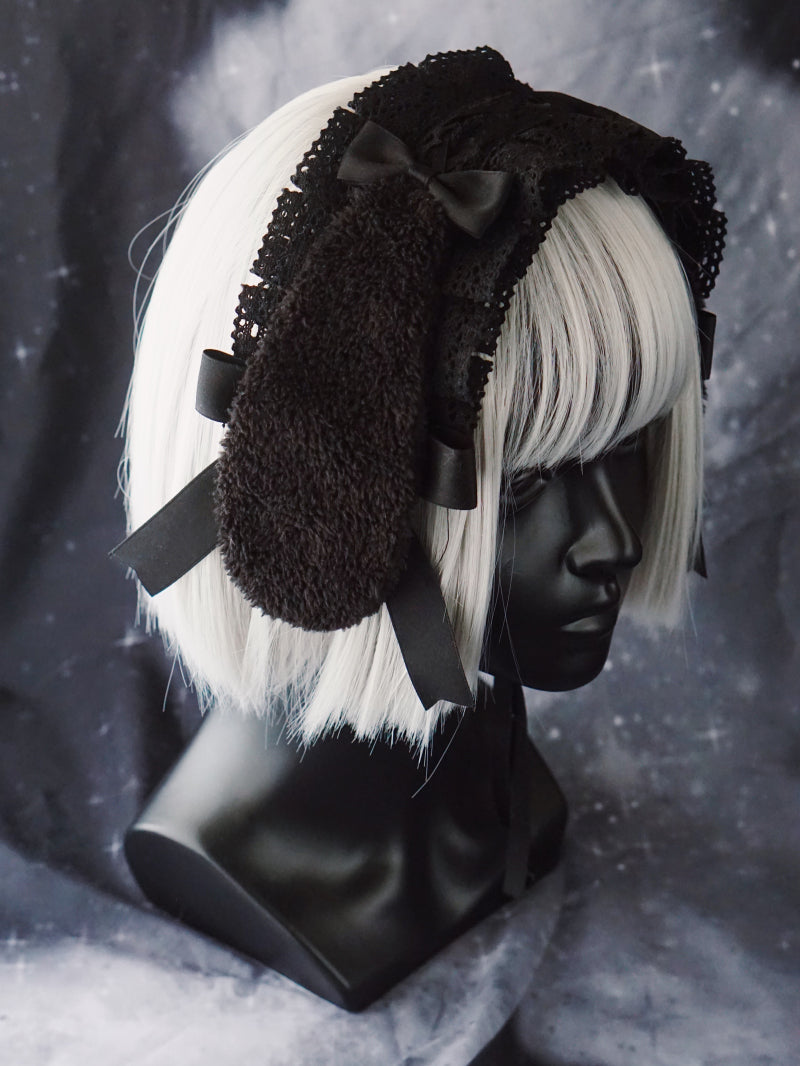 Black Wings Halloween Goth Lolita Hairband - image 27