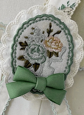 Floral and Bird Series - Classic Lolita JSK Dress, Floral Print - image 19
