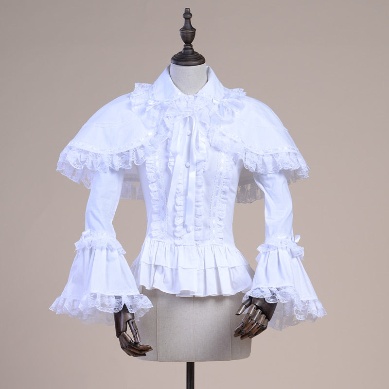 Retro Lolita Princess Winter Shirt - image 1