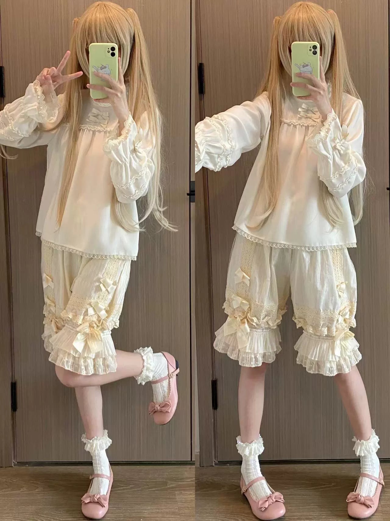 Gorgeous Lolita Bloomers in Coral Fleece & Cotton Styles - image 32