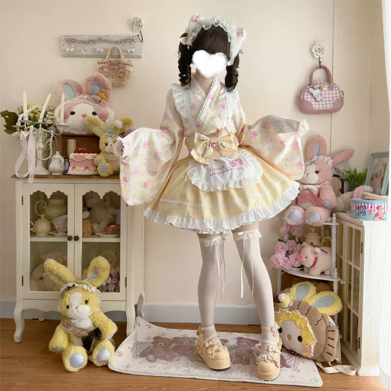 Han Lolita OP Dress Japanese Style Dress for Summer Wear - image 14