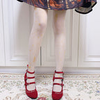 20D Velvet Lolita Tights Collection - image 2