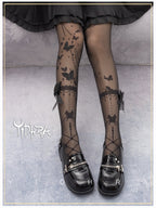 Wedding Night Butterfly - Kawaii Lolita Summer Tights - image 6