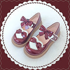 Cute Milkmaid Round Toe Multicolor Lolita Shoes - image 4