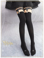 Lolita Tights Holdups Anti-slip Leg Clips - image 5