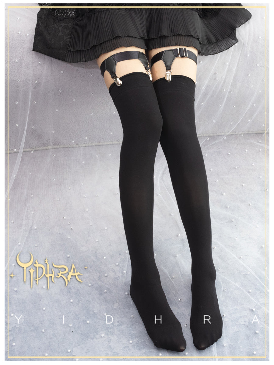 Lolita Tights Holdups Anti-slip Leg Clips - image 5