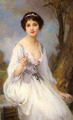 Lily Miss - Elegant Lolita Pearl Necklace and Earrings Set - image 11