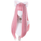 69cm Pink Straight Lolita Wig - image 2