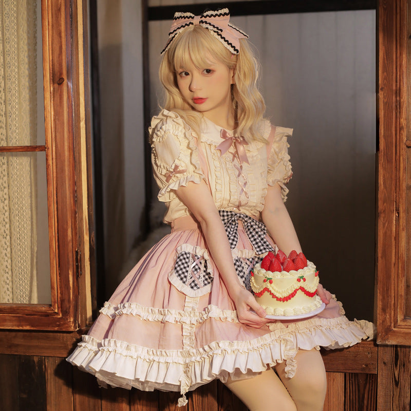 Kawaii Lolita Summer SK and Blouse - image 4