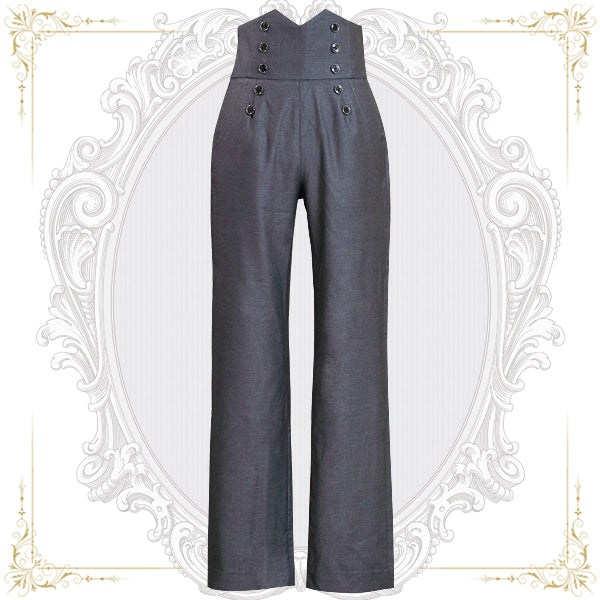 Deacon-Style Retro Ouji Lolita Trousers - image 2