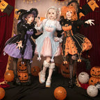 Halloween Gothic Lolita JSK Dress, Pumpkin-inspired Dress - image 4
