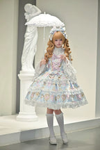 Candelabra Ode - Doll-like Sweet Lolita JSK Dress, Side Zipper - image 11